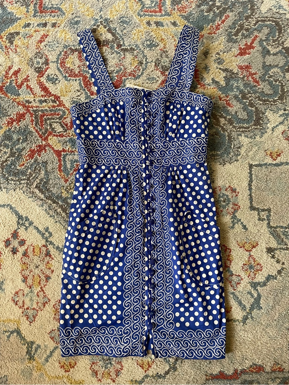 NWT Plenty by Tracy Reese Button Front Dress, Size 8